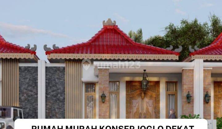 Rumah Murah Konsep Joglo Dekat Prambanan 1