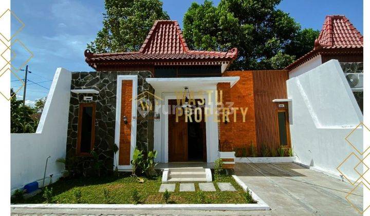 Rumah Siap Huni Murah Konsep Etnik Joglo  1