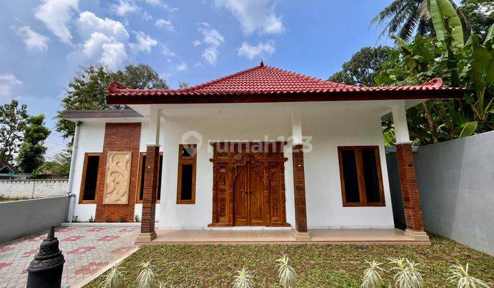 PROMO RUMAH SEMI JOGLO MODERN DI BOROBUDUR MAGELANG 1