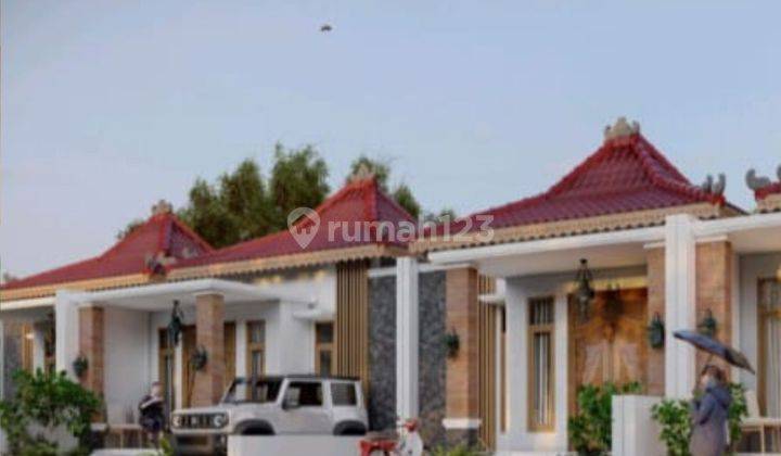 Rumah Baru Unfurnished Joglo Modern 2 Kamar 1