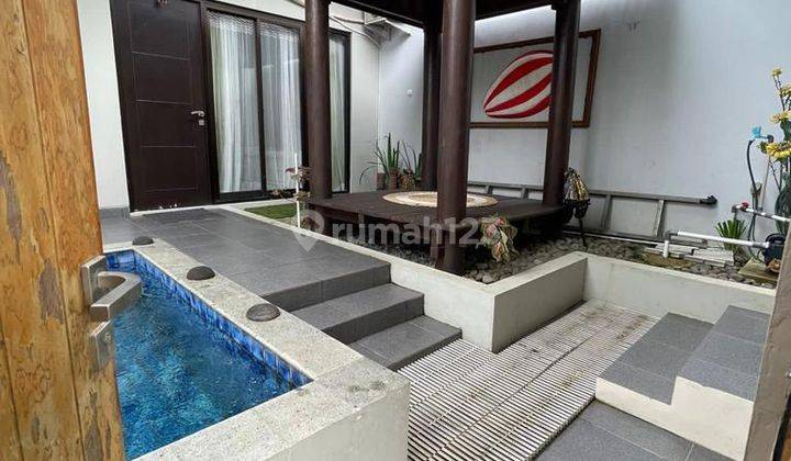 DIJUAL RUMAH VILLA DI ANYER FULL FURNISHED CANTIK HOOK MURAH MERIAH 2