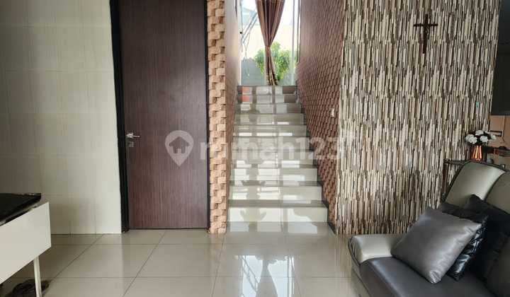 JUST BRING YOUR SUITCASE. BEAUTIFUL FULLY FURNISHED HOUSE FOR SALE IN CITRA GARDEN 6, WEST JAKARTA.