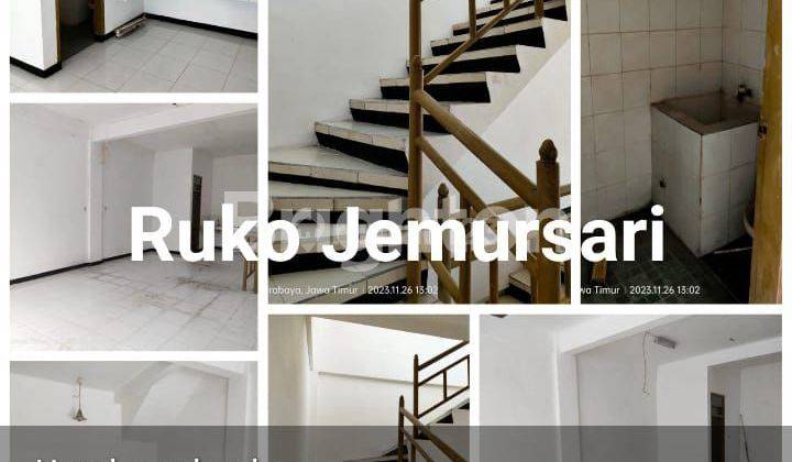 Dijual Ruko Jemursari Lokasi Surabaya Berada Di Jalan Raya Jemursari Dekat Dengan Kapolsek Wonocolo 2