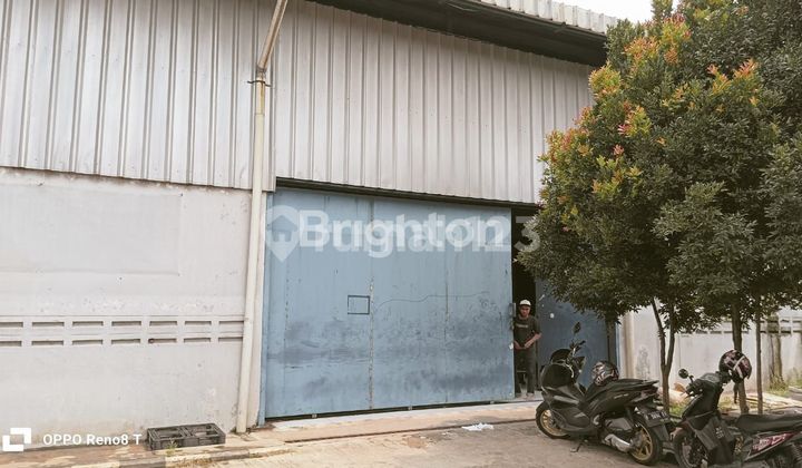 GUDANG PABRIK KAWASAN INDUSTRI GUNUNG SINDUR TANGERANG SELATAN