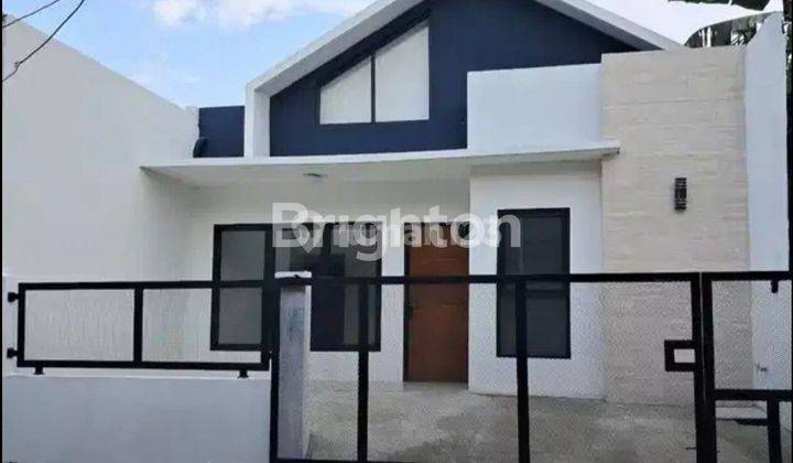 RUMAH MINIMALIS ESTETIK FASAD SCANDINAVIAN DI GRIYA SURADINATA INDAH CISAUK TANGERANG SELATAN 1