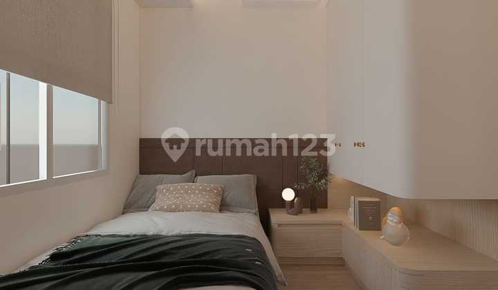 Apartment Podomoro 3BR Baru Posisi Hook Dengan 100% Full Furnished Baru