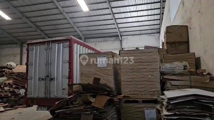 Gudang Bagus, Sangat Luas dan Siap Pakai di Sampali 2