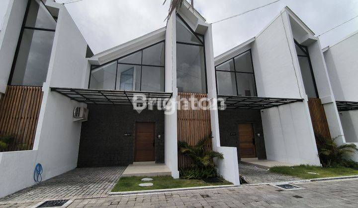 Nearby Sunset Road Seminyak, Modern Minimalis House With 2 Br And Pool 2 Storey One Gate System Furnished. 1