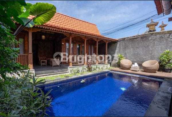Villa Joglo 2 Bedroom Fully Furnished Private Pool - Tibubeneng Canggu