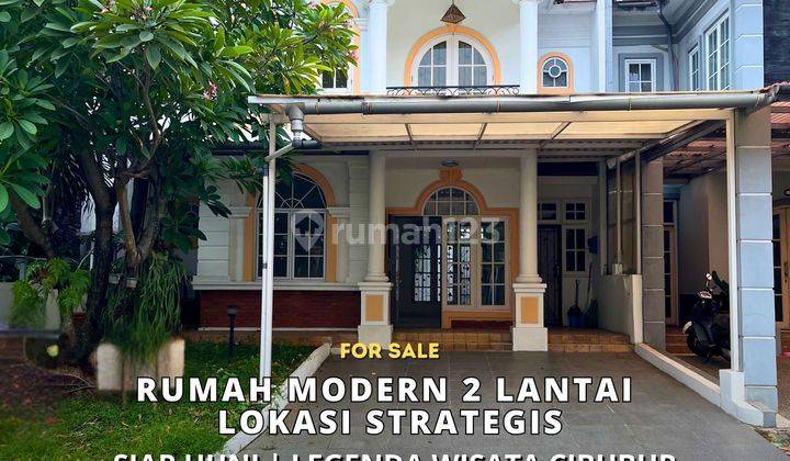 Rumah Modern 2 Lantai Lokasi Strategis Siap Huni Legenda Wisata Cibubur  1