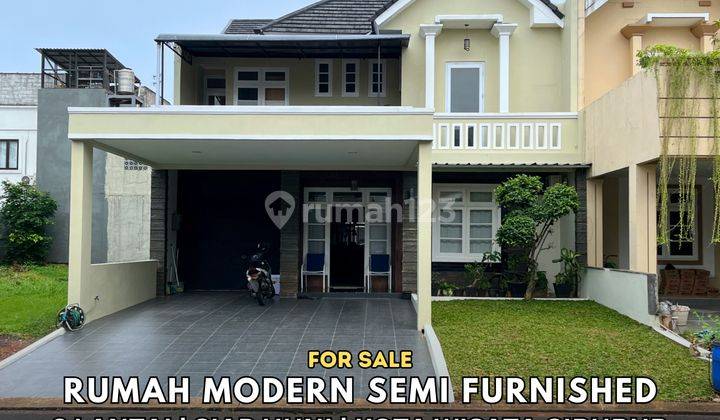 Rumah Modern 2 Lantai Lokasi Strategis Di Kawasan Kota Wisata Cibubur 1