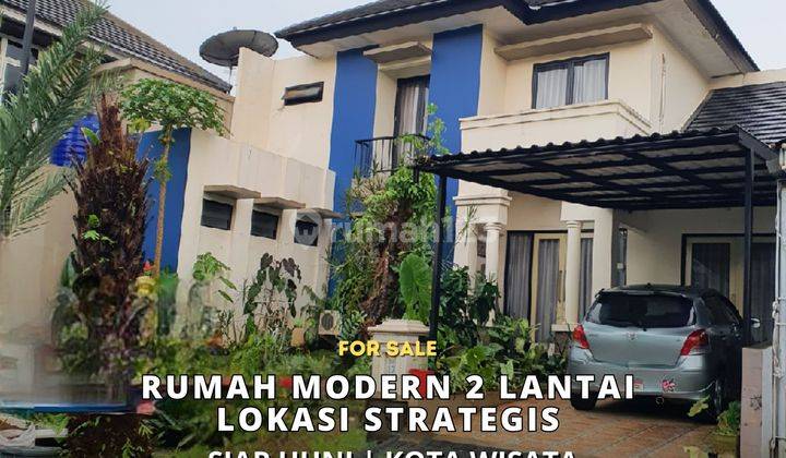 Rumah Modern 2 Lantai Semi Furnished Lokasi Kota Wisata Cibubur 1