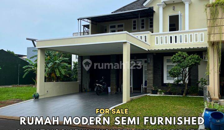 Rumah Modern 2 Lantai Lokasi Strategis Di Kawasan Kota Wisata Cibubur 2