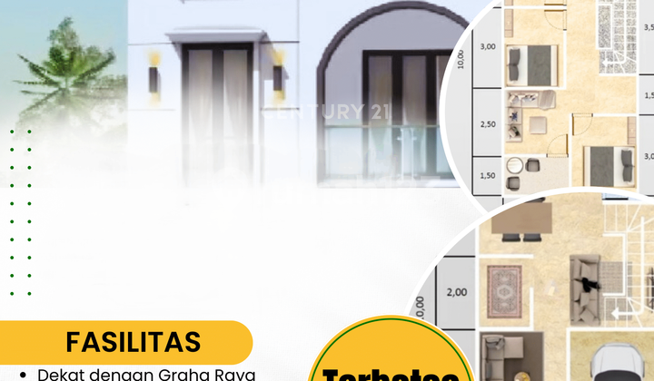 Rumah Minimalis Nempel Graha Raya Unit Terbatas  8729