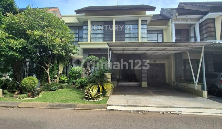 Rumah Luas Depan Taman Lokasi Bintaro Jaya  8020