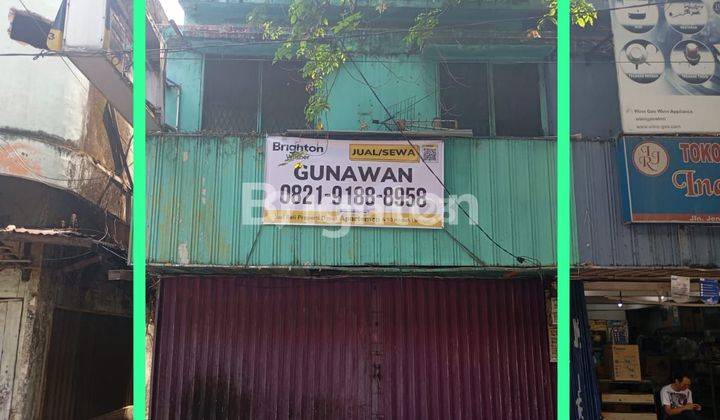 RUKO  ATAW   DI JALAN SUDIRMAN PALEMBANG,  DEKAT, JEMBATAN AMPERA ,HOTEL SINTERA 1