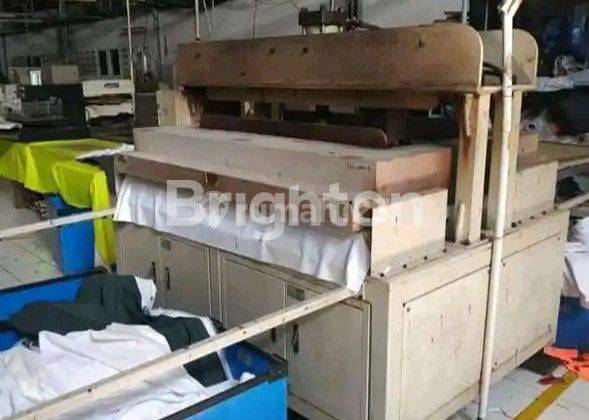 EX PABRIK GARMENT BERIKUT MESIN LENGKAP 2