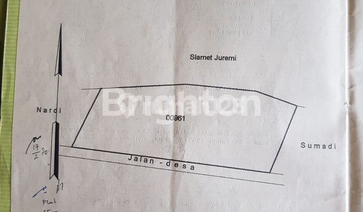 Lahan Tanah Datar Produktif Di Bergas, Bandungan 2