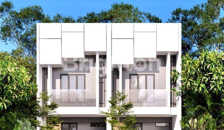 RUNGKUT MODERN RUMAH NEW SPLIT LEVEL      2LT  DEKAT MERR, TOLLLT 40 LB 55KT 3   KM 2DIMENSI 4,45×9SHM  1