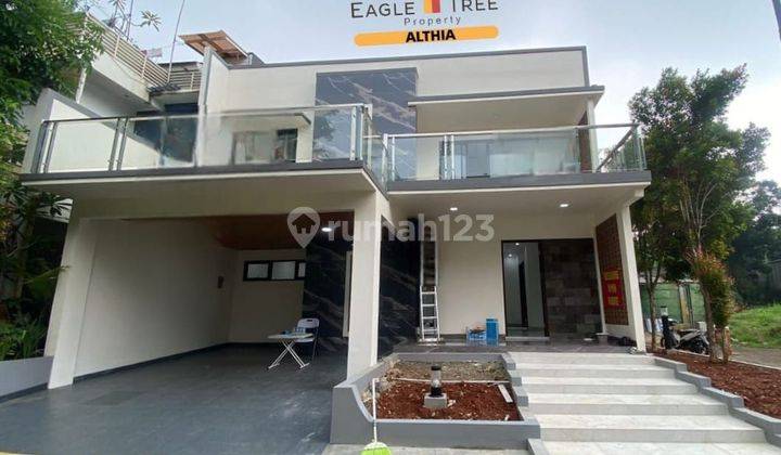 Dijual Rumah Hoek Bangunan Baru 2½ Lantai Siap Huni Di Bintaro  2