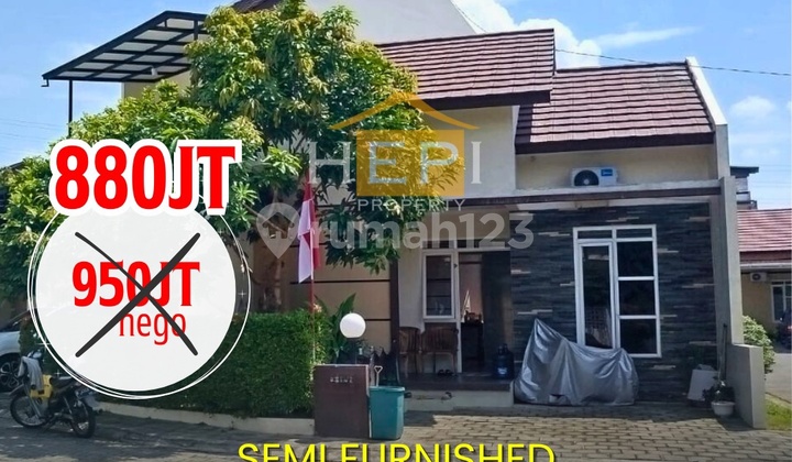 Dijual Rumah Semi Furnished di Perum Bukit Elang Residence 1