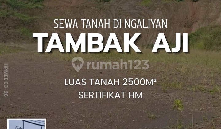 Land for Rent in Tambak Aji, West Semarang 1