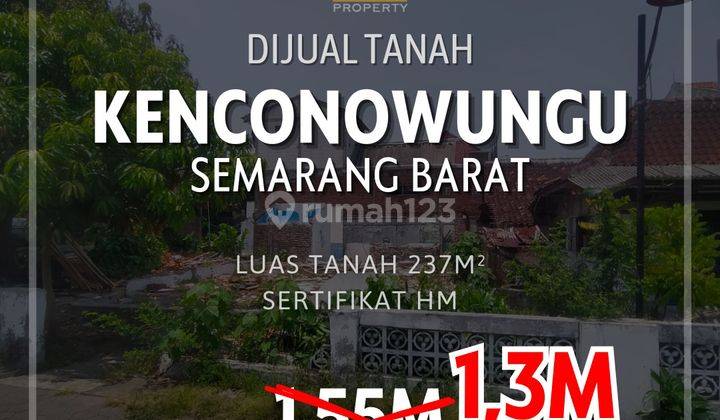 Dijual Tanah Di Kenconowungu Semarang Barat 1