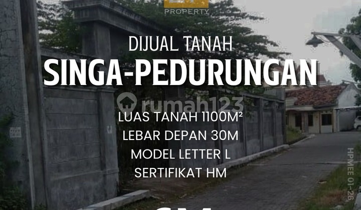 Dijual Tanah di Singa Pedurungan Semarang 1