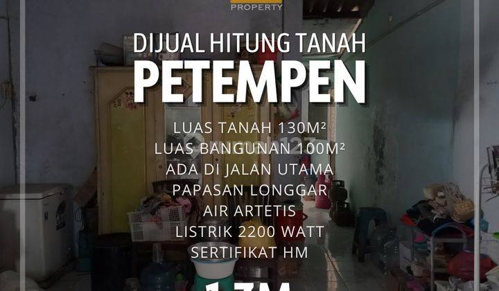 Dijual Rumah Hitung Tanah Di Petempen Semarang 1