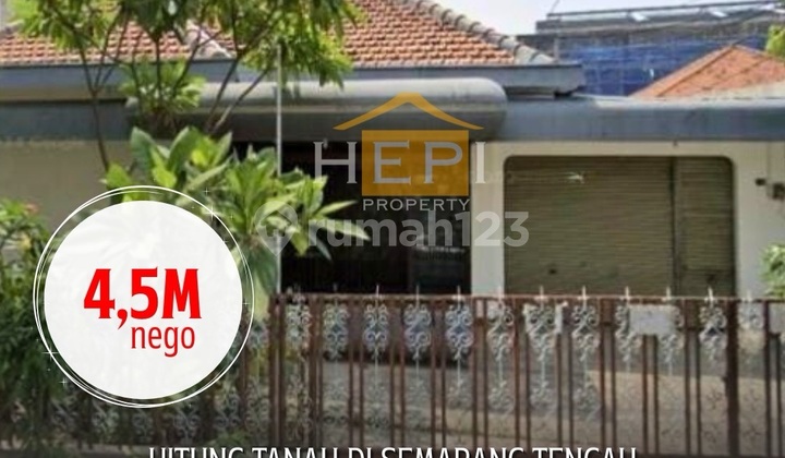 Dijual Rumah Hitung Tanah di Karangwulan Semarang Tengah 1