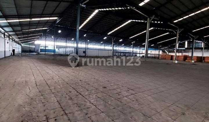 Gudang Ex Pabrik Lahan 40.332m2 Siap Pakai Jl. Pasir Putih Kampar