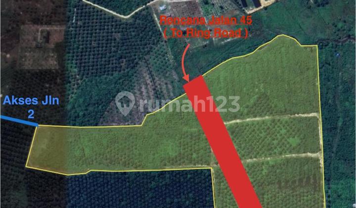 Lahan Industri Premium 16 Ha Di Kawasan Strategis Okura Pekanbaru