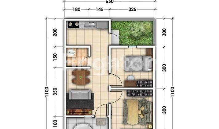 Rumah Tengah Kota Murah Lili Ujung Payung Sekaki  2