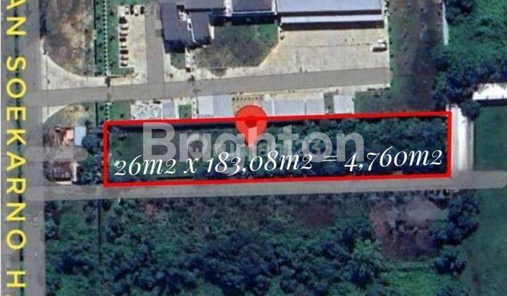 Lahan Kosong Strategis Di Soekarno Hatta, Tengah Kota Pekanbaru