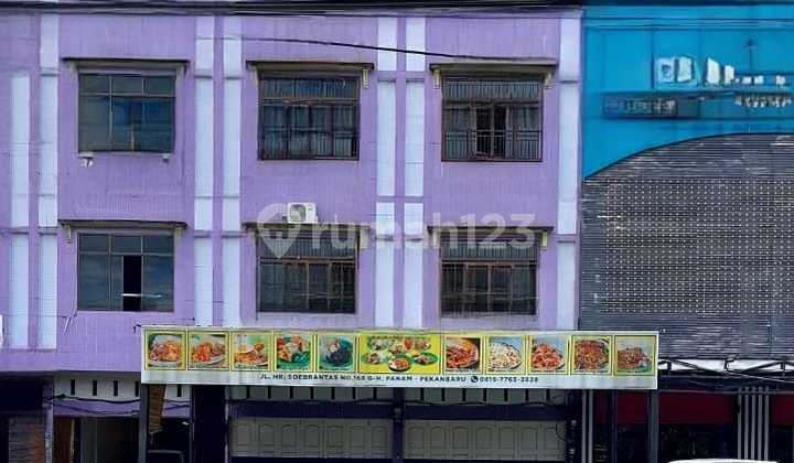 Former Strategic Restaurant on Hr. Soebrantas Street, Pekanbaru
