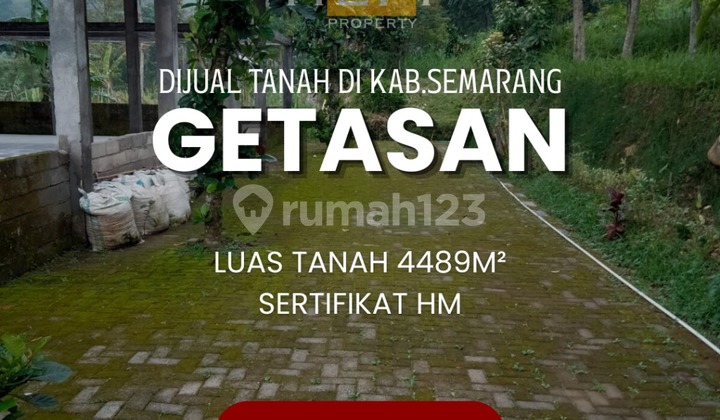 Tanah Siap Bangun Getasan Kopeng Salatiga 4489m2 1