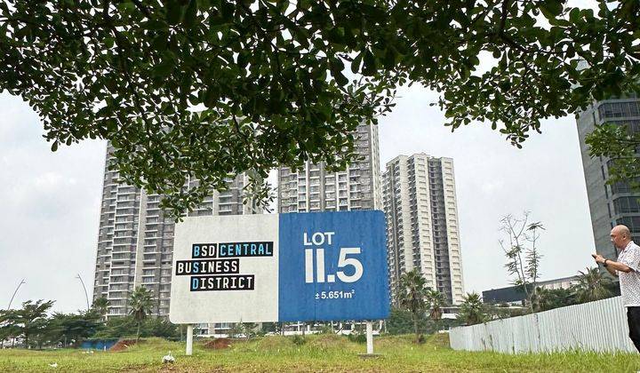 Tengah kota  BSD City buruan sebelum kehabisan! Perfect kavling 5651 Luas besar cocok untuk gedung 2
