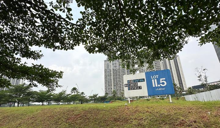 Tengah kota  BSD City buruan sebelum kehabisan! Perfect kavling 5651 Luas besar cocok untuk gedung 1