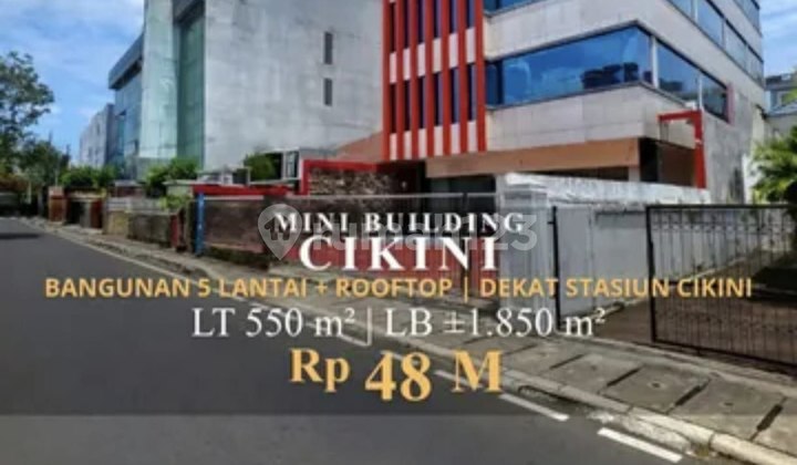 Jual Rugi Gedung 5 Lantai Termurah di Cikini Menteng Jakpus/Jk465