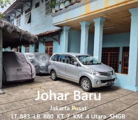 JK449.Rumah Asri 2 Lt COCOK untuk KOSAN Jl. Johar Baru Jakpus JK449.Rumah Asri 2 Lt COCOK untuk KOSAN Jl. Johar Baru Jakpus