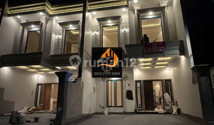 T01. New House Classic Design Wide Road in Cempaka Putih Central Jakarta