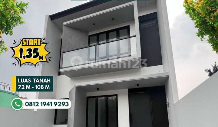 S856. 2-story house with strategic access in Pondok Aren near Bintaro 2