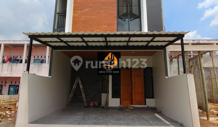T50.RUMAH BARU 2 LT DESAIN SCANDINAVIAN  DI BAMBU APUS JAKTIM