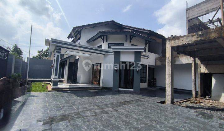 H108.rumah 2Lt Siap Huni N Paviliun Akses Jln 2 Mobil Bambu Apus  1