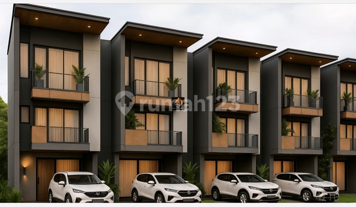 Tp23 Dijual Rumah Baru 3 Lantai Dalam Townhouse di Pondok Kelapa Tp23 Dijual Rumah Baru 3 Lantai Dalam Townhouse di Pondok Kelapa