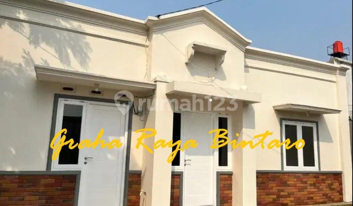 Jk407.Rumah Asri Dlm Komp Graha Raya Bintaro Tangerang Selatan