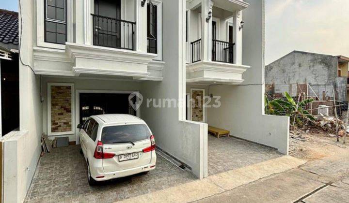 Mbv278.brand New Rumah Modern Classic 2 Lantai Plus Rooftop  1