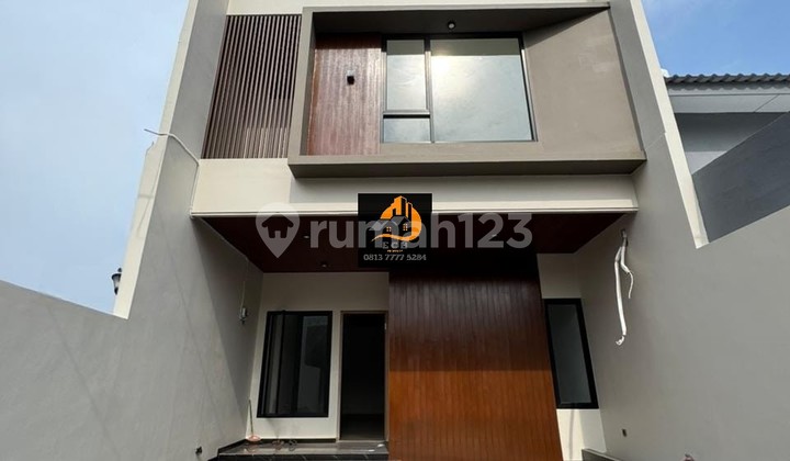 T76.Rumah Baru Mewah Modern Minimalis Dlm komp Rawamangun Jaktim