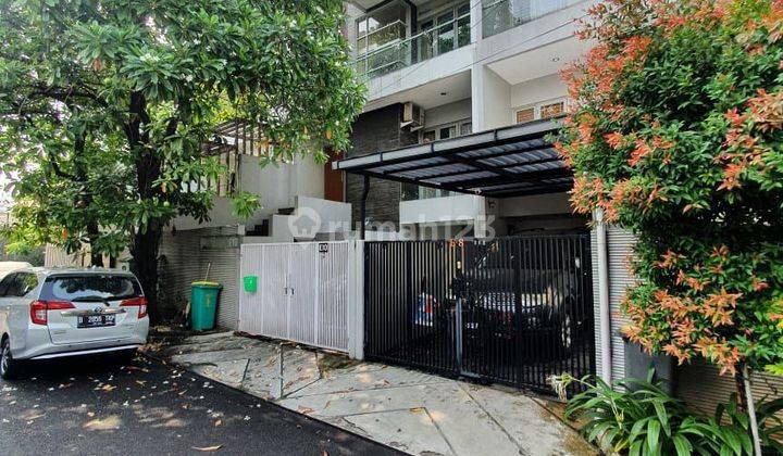 Jk277.rumah Cantik 2 Lt di Komp Villa Pondok Indah Kebayoran Lama 1