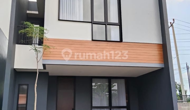 794.RUMAH 2LT KONSEP ARSITEKTUR JAPAN STYLE TERMURAH DKT PAMULANG 1